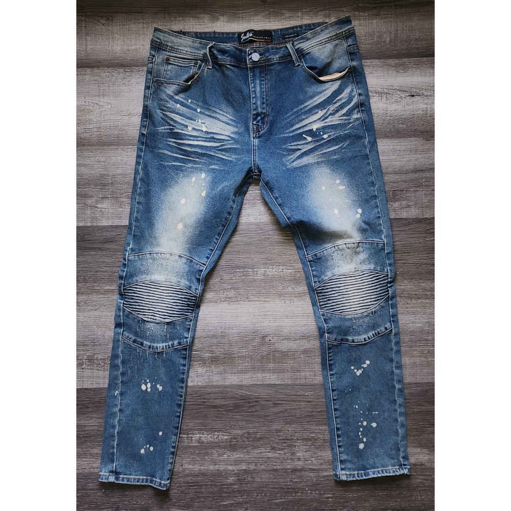 Switch Remarkable Slim Taper Fit Men's Jeans Size 36x30 Denim Stretch